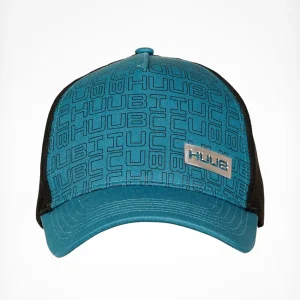 Running Baseball Cap Black Steel Blue
