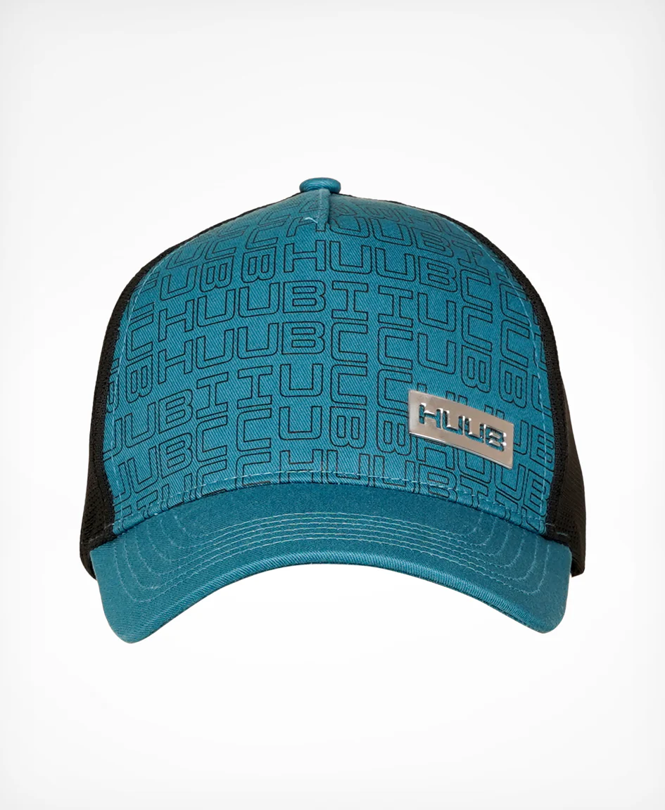 Running Baseball Cap Black Steel Blue